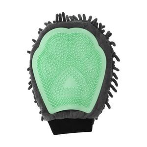 Comfortable Pet Grooming Glove for Bathroom Pet Store Green